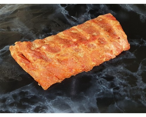 Bbq baby back pork ribs (rack)